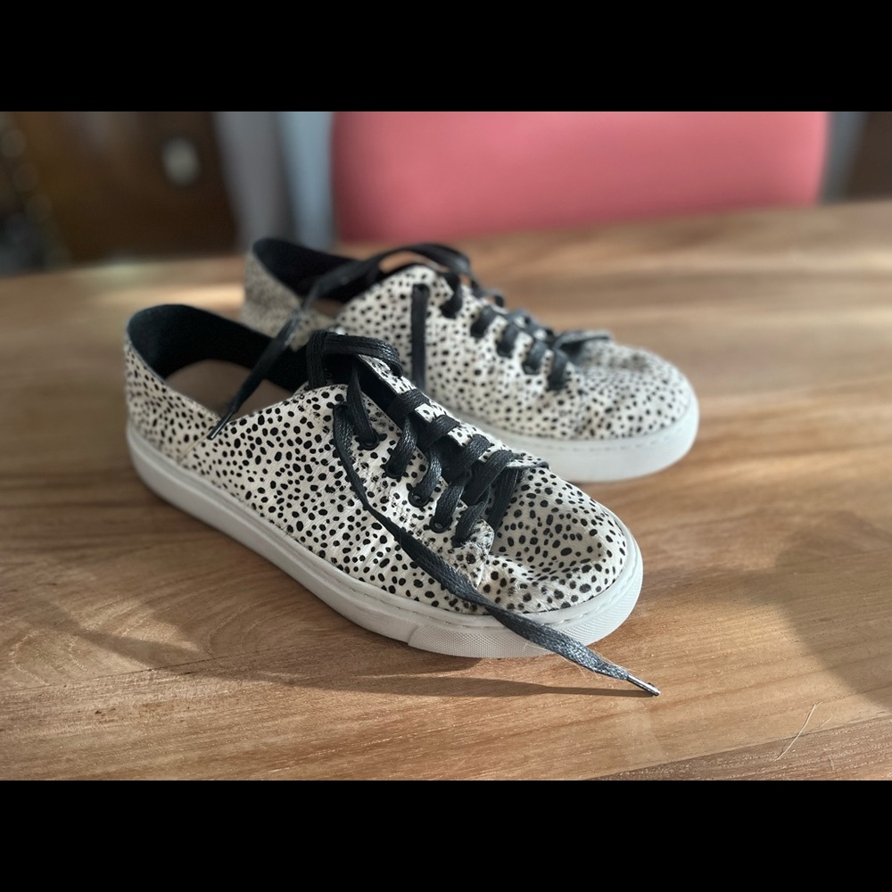 Mollini pony hair sneakers